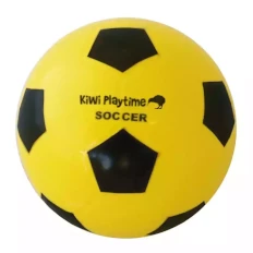 PVC Soccer Ball - Yellow/Black