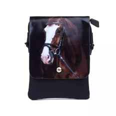 Specialty House Dark Brown Stallion Cross-body Shoulder bag
