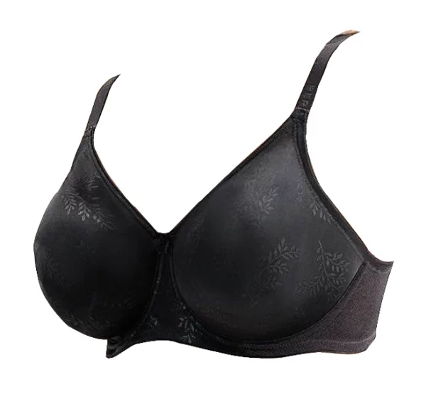 Berlei underwire bra black floral print