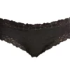 Parisienne Cotton Marle Bikini Charcoal