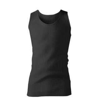 HeatHolders Mens Sleeveless Black