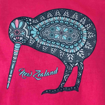 378kp kids pink kiwi batik tee 2