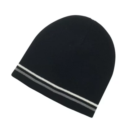 4232 Double Striped Beanie