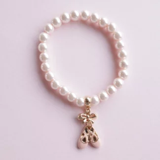 Ballet Slippers Pearl Bracelet