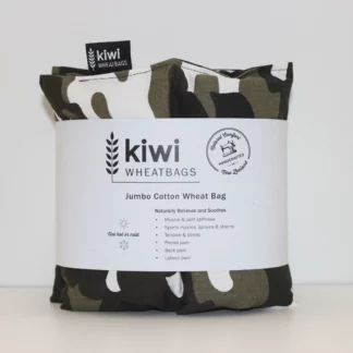 Camo Jumbo Wheat Bag