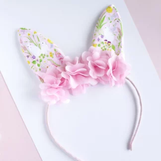 Floral Dreams Bunny Ears Headband