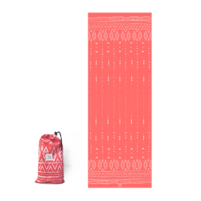 TEYT101 Coral Yoga Towel