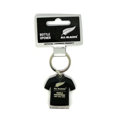 All Blacks Rugby JerseyBottle Opener Key Ring