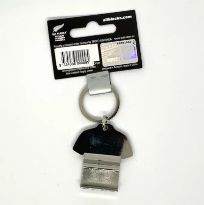 All Blacks Rugby JerseyBottle Opener Key Ring back