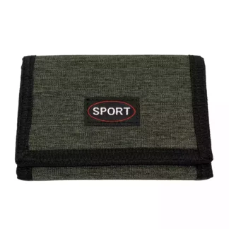 B502 Velcro Wallet Green Front