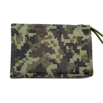 B506 Velcro Wallet Camo Back