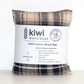 Blue Plaid Wheat Bag