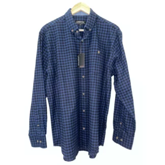 Lifestyle Winter Shirt Navy Check II9502