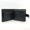 Mens Leather Wallet Black 3