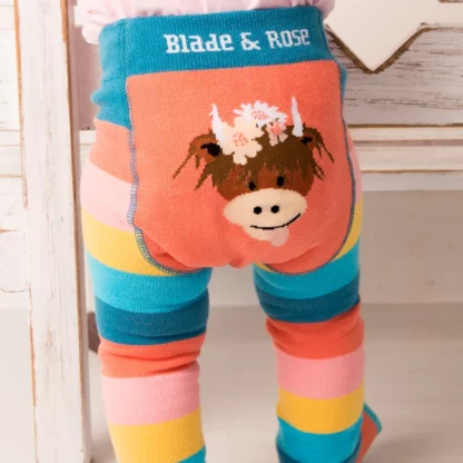 Bonnie Highland Cow Leggings