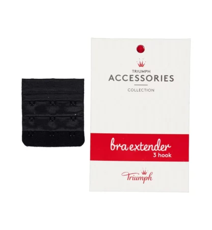 3 Hook Bra Extender Black1