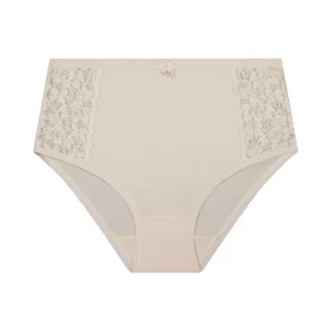Cotton and Lace Full Womens Brief triumph Lingerie Beige
