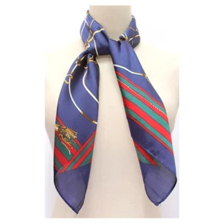 34012 LT5 Tassle Design Scarf Navy