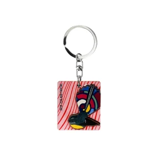 Bold Bright Fantail KeyRing