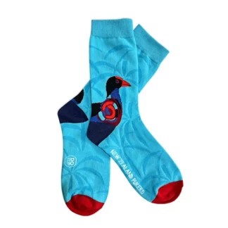 Bold Bright Pukeko Sock