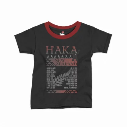 Haka T Shirt Black 1