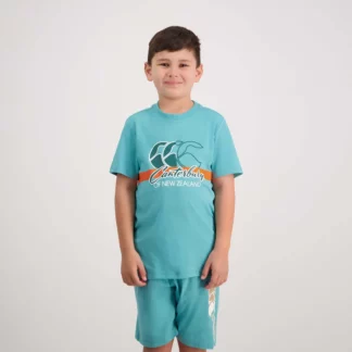 Kids Clash T Shirt Porcelain 1