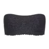 Lace Strapless Crop sloggi Zero Feel Bandeau Bra Black 1