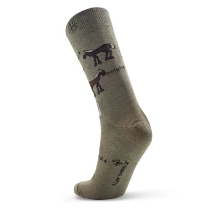 Merino Horse Sock 3