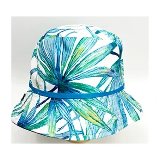 SMZ307 H5 Floral Bucket Hat Blue