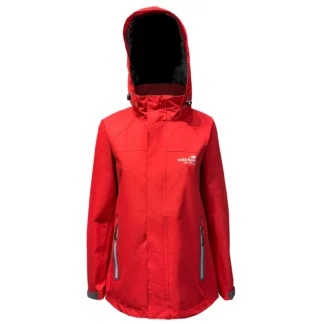 Wild Kiwi Womens Storm Jacket Red 1