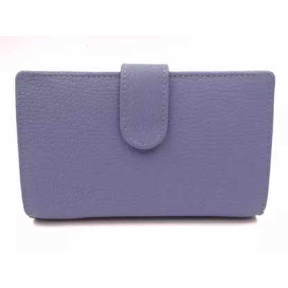 Womens Medium Wallet blue mist 1