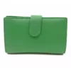 Womens Medium Wallet green apple 1