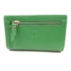 Womens Medium Wallet green apple 3