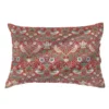 Artico Satin Pillow Case Strawberry Thief Red