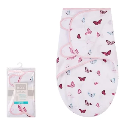 Bamboo Interlock Swaddle Butterfly