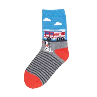 Fire Engine Socks