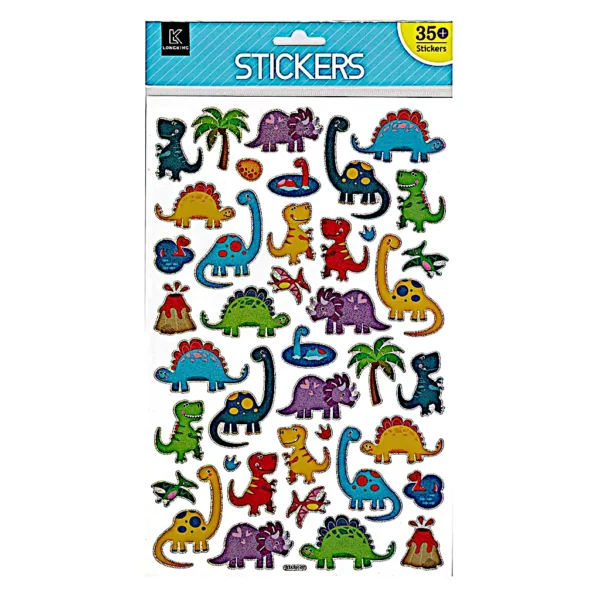 Laser Dinosaurs Stickers
