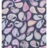 SCX873N Blue Paisley Pattern Lightweight Scarf 2
