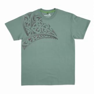 Shoulder Tattoo Tee Misty Green