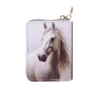 bp1218 White Horse Card Holder