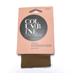Columbine Sheer Kneehighs blush 1