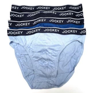 Jockey Brief 4 Pack MYFQ4Z A33 Blues 1