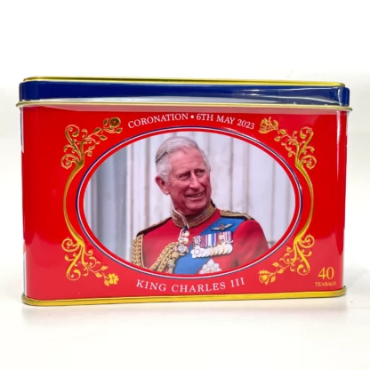 King Charles III Coronation Tin 40 EB Teabags 1