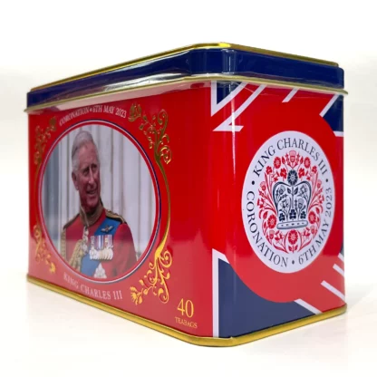 King Charles III Coronation Tin 40 EB Teabags 2