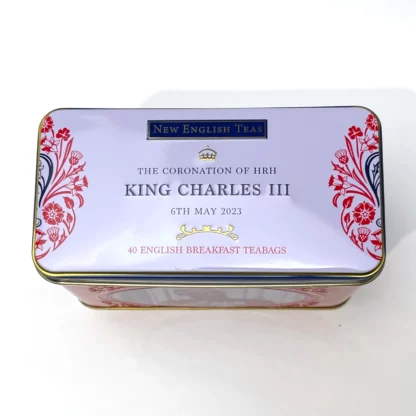 King Charles III Coronation Tin 40 EB Teabags 3