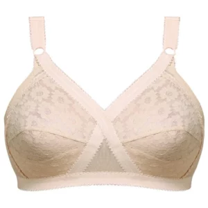 Playtex Cross Your Heart Wirefree Bra Beige 1