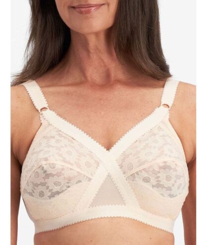 Playtex Cross Your Heart Wirefree Bra Beige 2