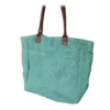 Tahiti Soft Jute Bag Turquoise 1