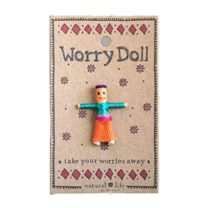 natural life worry doll girl
