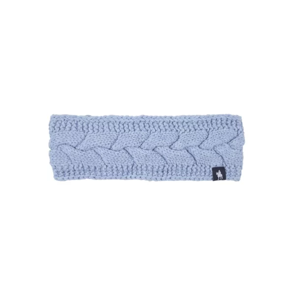 anna knit headband blue